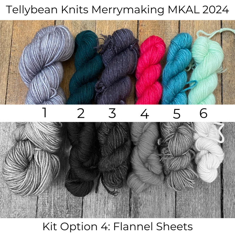 Tellybean Knits Merrymaking MKAL 2024