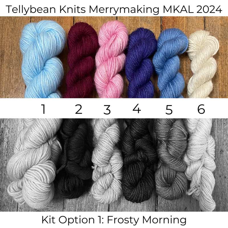 Tellybean Knits Merrymaking MKAL 2024