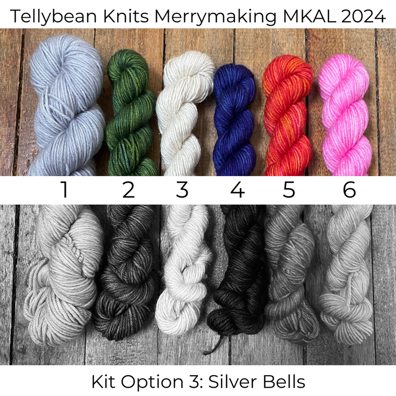 Tellybean Knits Merrymaking MKAL 2024